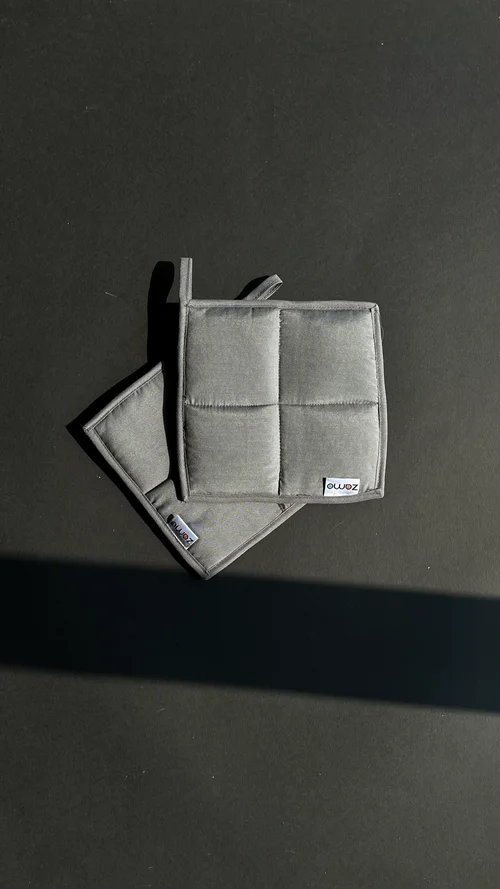 دستگیره مربع مینیمال رنگ طوسی متوسط