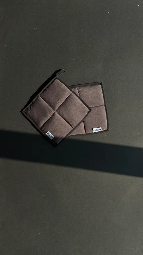 دستگیره مربع مدل مینیمال رنگ طوسی تیره