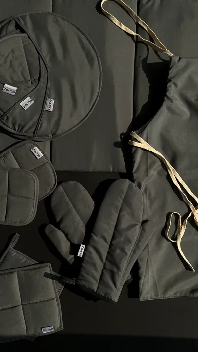 سرویس آشپزخانه مدل مینیمال طوسی تیره